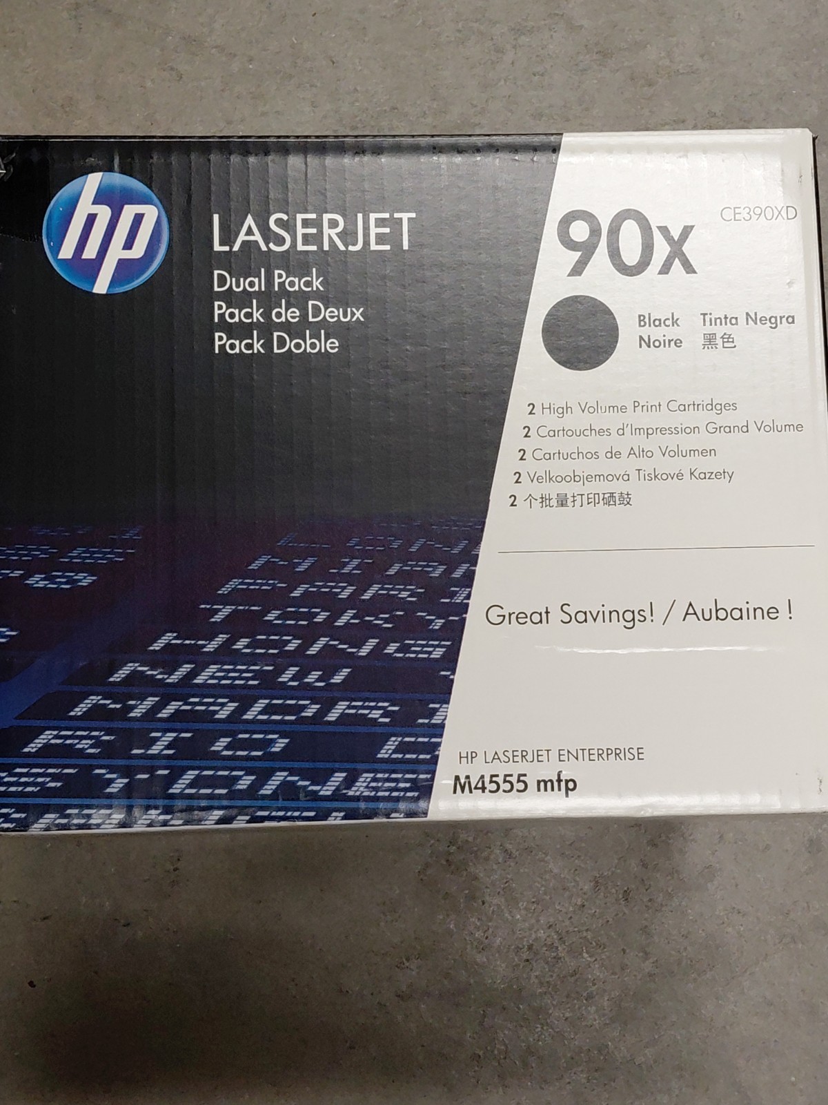 HP 90X LaserJet High-Yield Black Toner Cartridge - Pack of 2