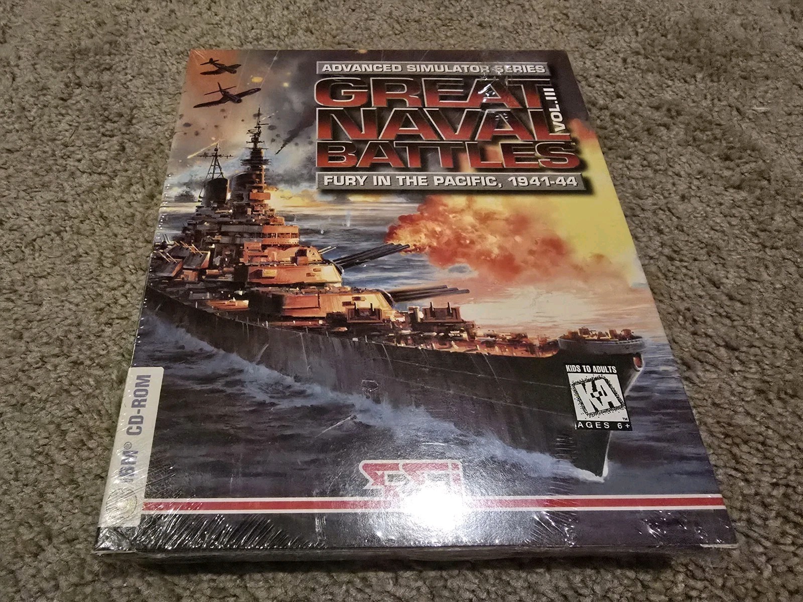 Vtg New Great Naval Battles Vol III Fury in the Pacific  1995 Unopened
