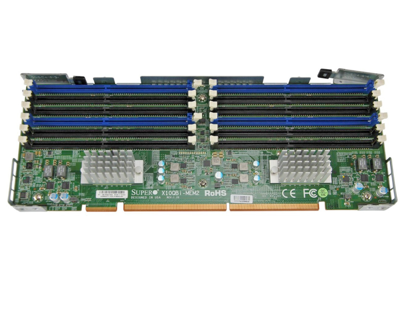 Supermicro X10QBI-MEM2 R1.2 12x DDR4 Memory Board SYS-8048B-TRFT
