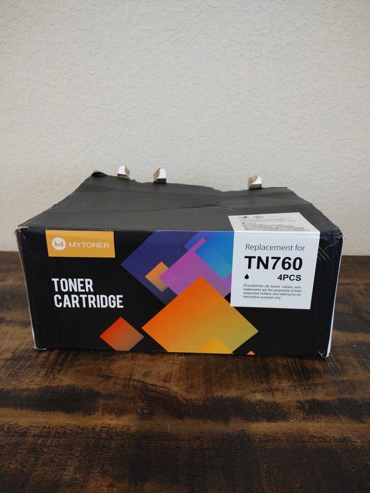 4 Pack TN760 High Yield Compatible Toner Cartridge For Brother HL-L2395DW L2325D