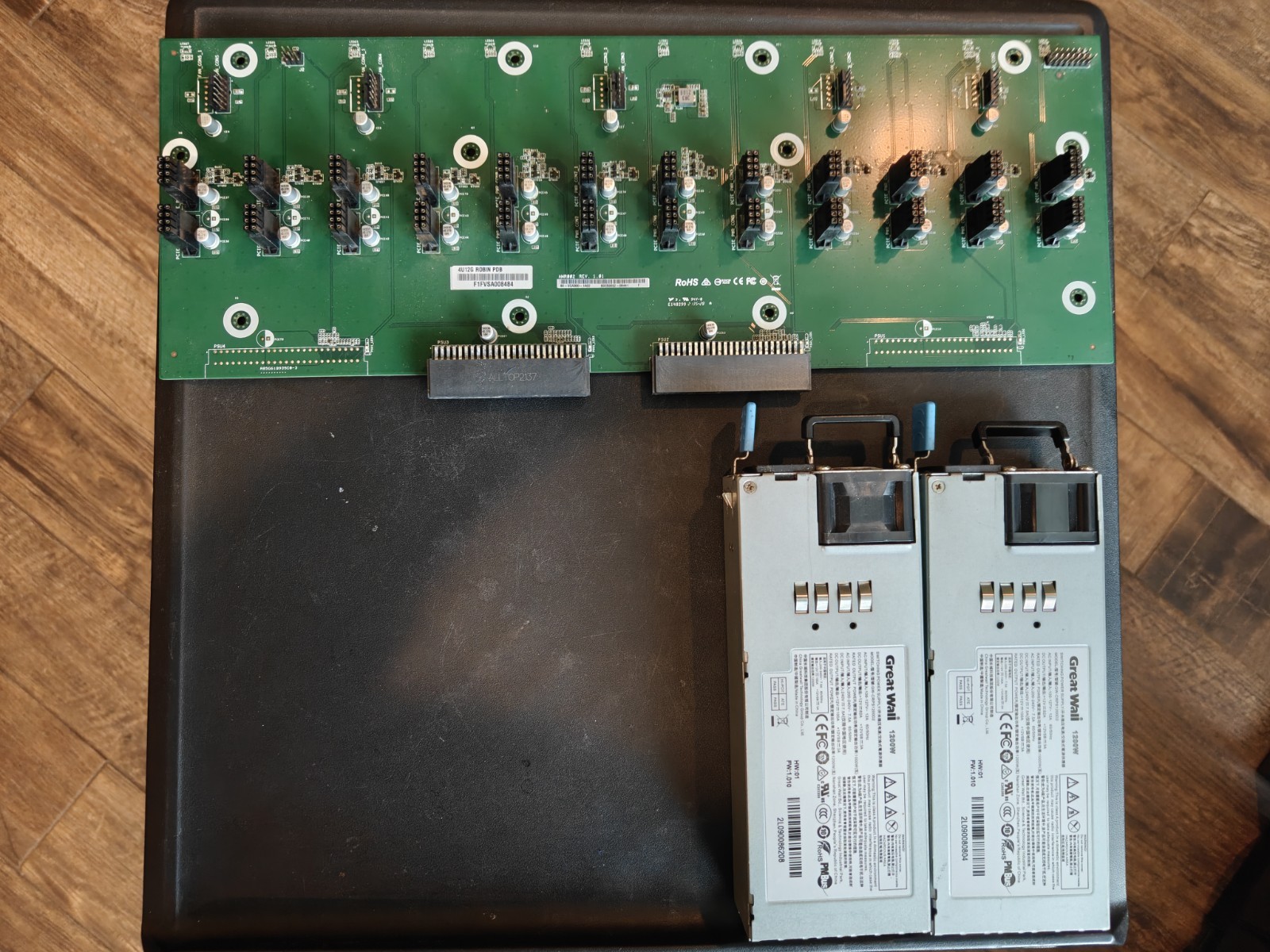 4U12G Robin PDB with Power Supply Asrock AMD BC-250