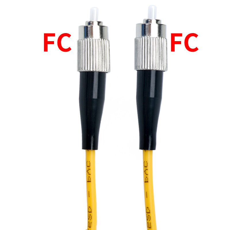 10pcs 1-15m Fiber Optic Patch Cable Cord SC to SC FC LC UPC Simplex Single Mode