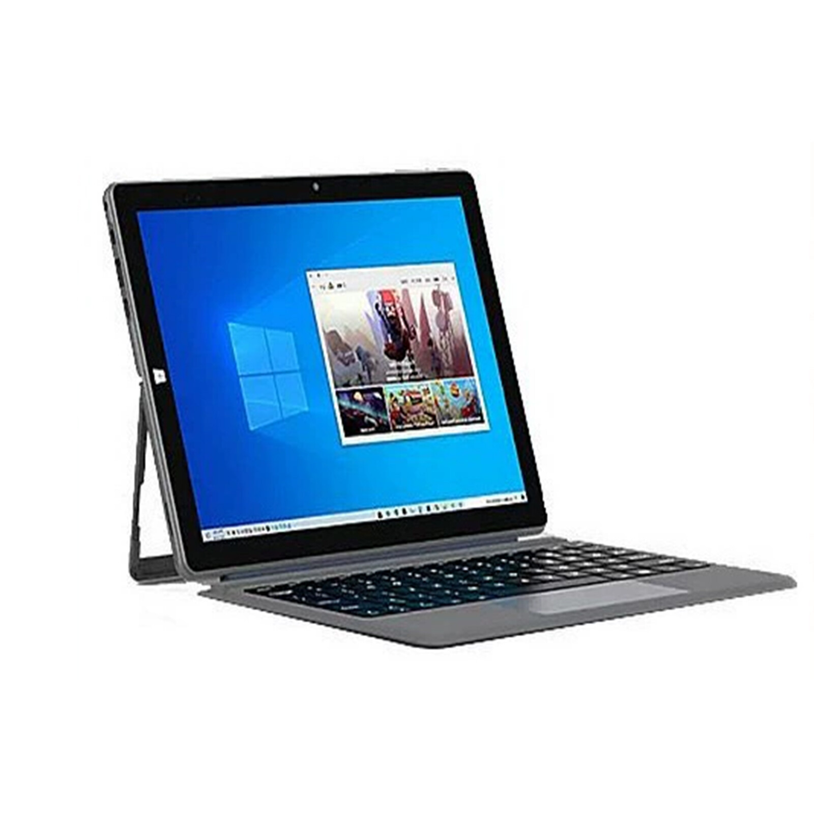 10.5" Laptop 2-In-1 8GB 256GB Windows 11 Ultra-thin aluminum alloy Tablet