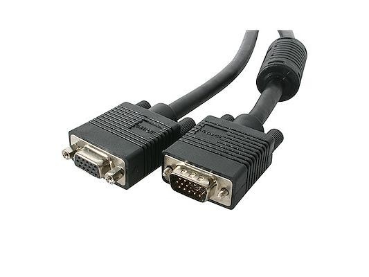 STARTECH 3 FT COAX VGA MONITOR EXTENSION CABLE - MXT101HQ3