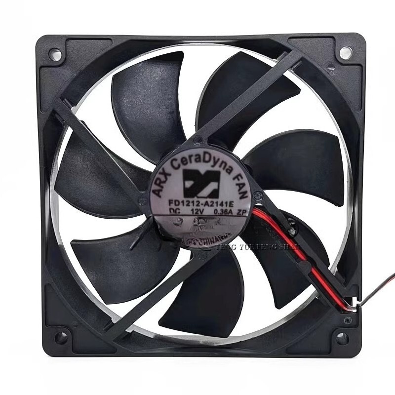 ARX FD1212-A2141E 12025 12V 0.36A 12CM 2-Wire Cooling Fan