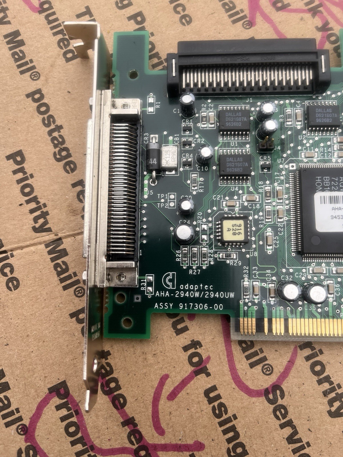 Adaptec AHA-2940W/2940UW Ultra Wide SCSI PCI Controller