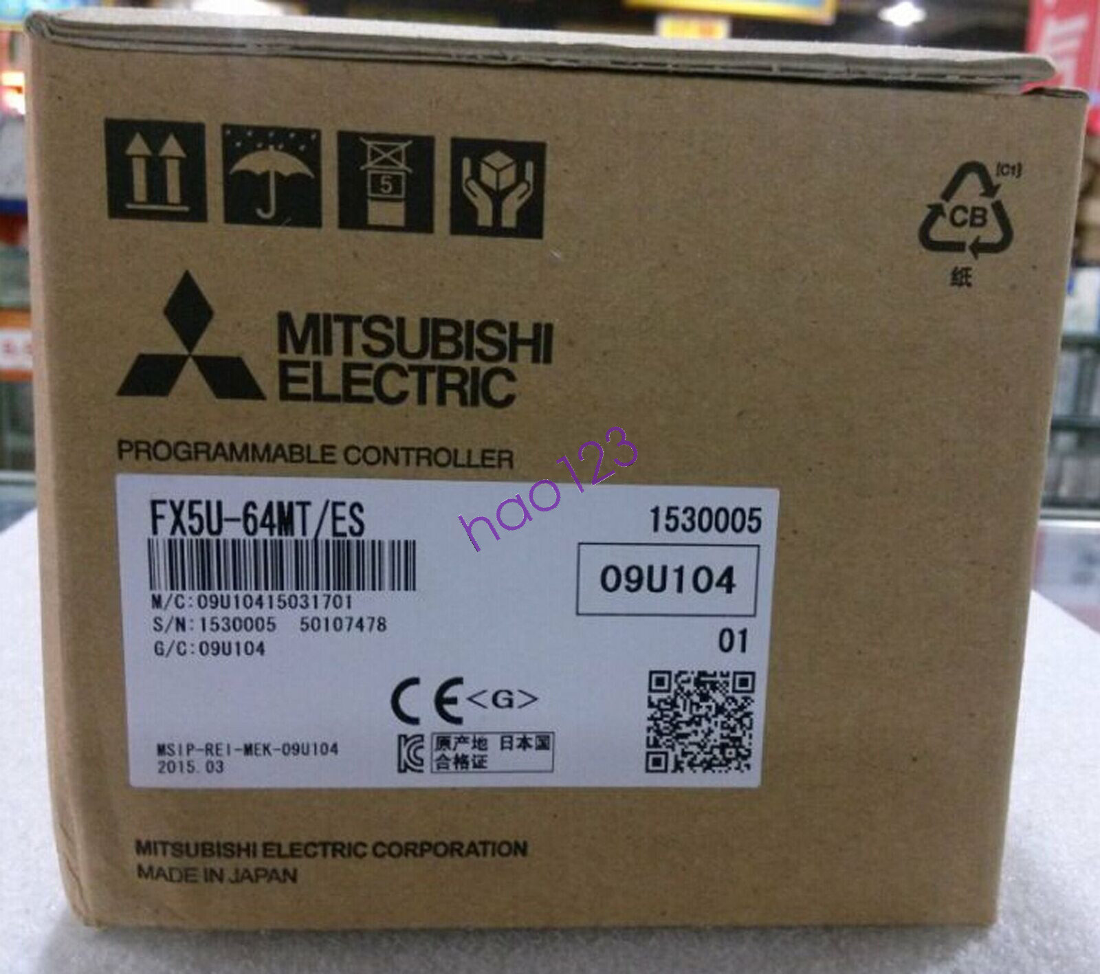 Brand Mitsubishi in box PLC FX5U-64MT/ES FX5U-64MT ES UPS/FedEx NEW