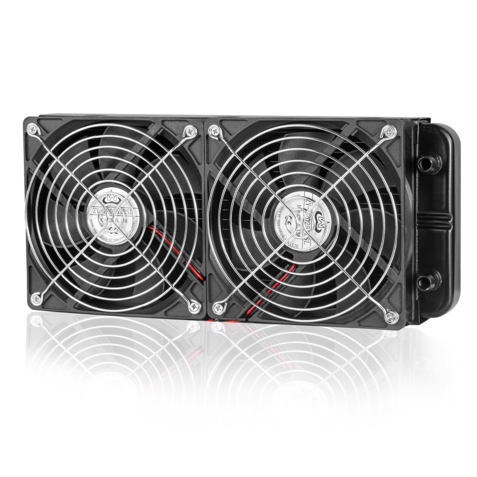 Water-Cooling 240MM Radiator Double Dual 120mm Fan For Computer Water Discharge