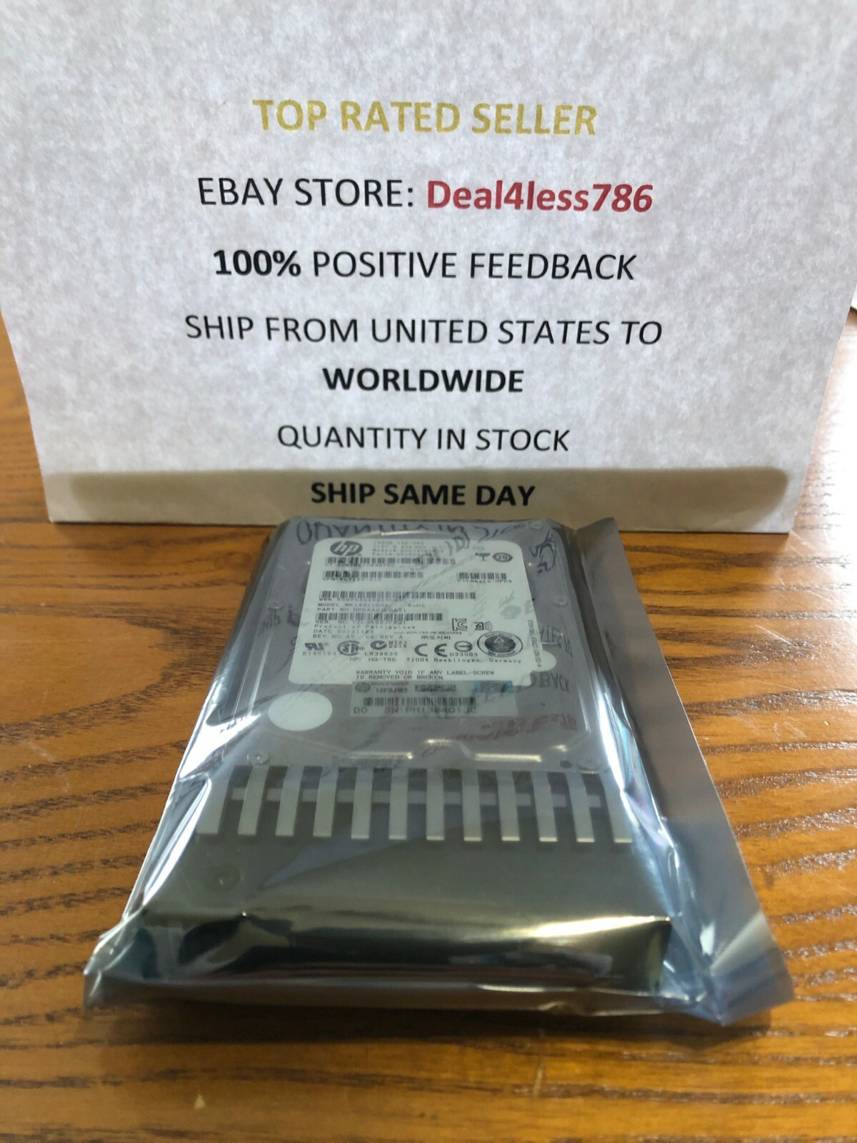 764929-B21/764913-004/765016-001- HP G8/G9 800GB 2.5" 6G SATA Hard Drive HD