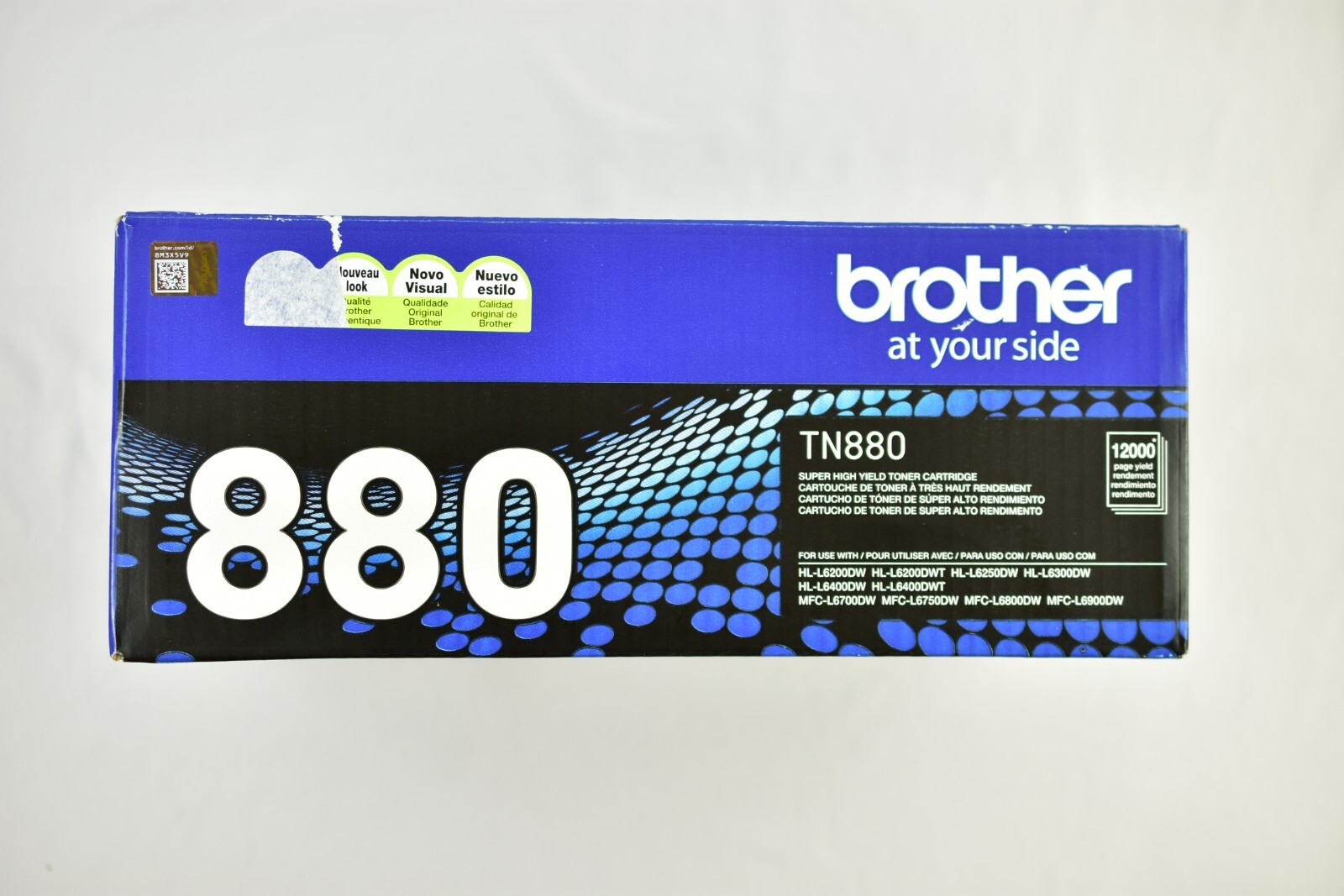 Brother TN880 Black Super High Yield Toner Cartridge Genuine