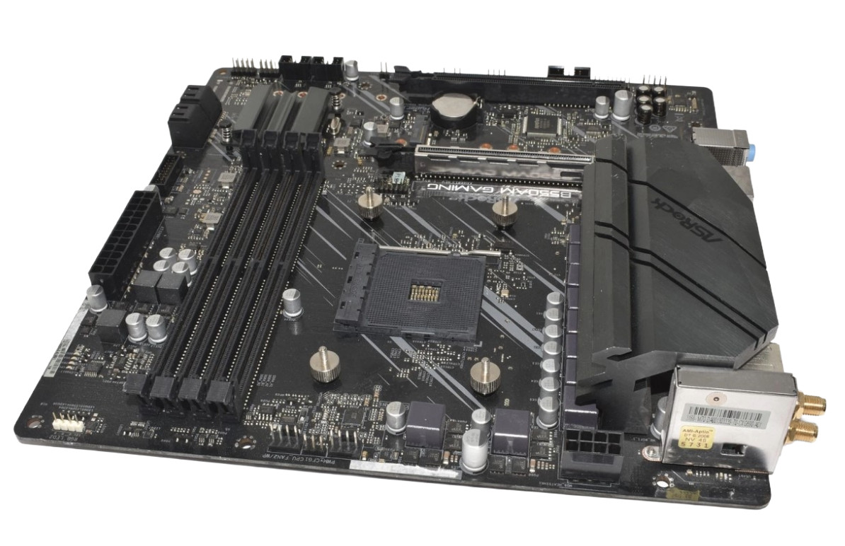 80-MXBBL0-A1A01 ASROCK AMD AM4 GAMING DESKTOP MOTHERBOARD NO I/O PLATE
