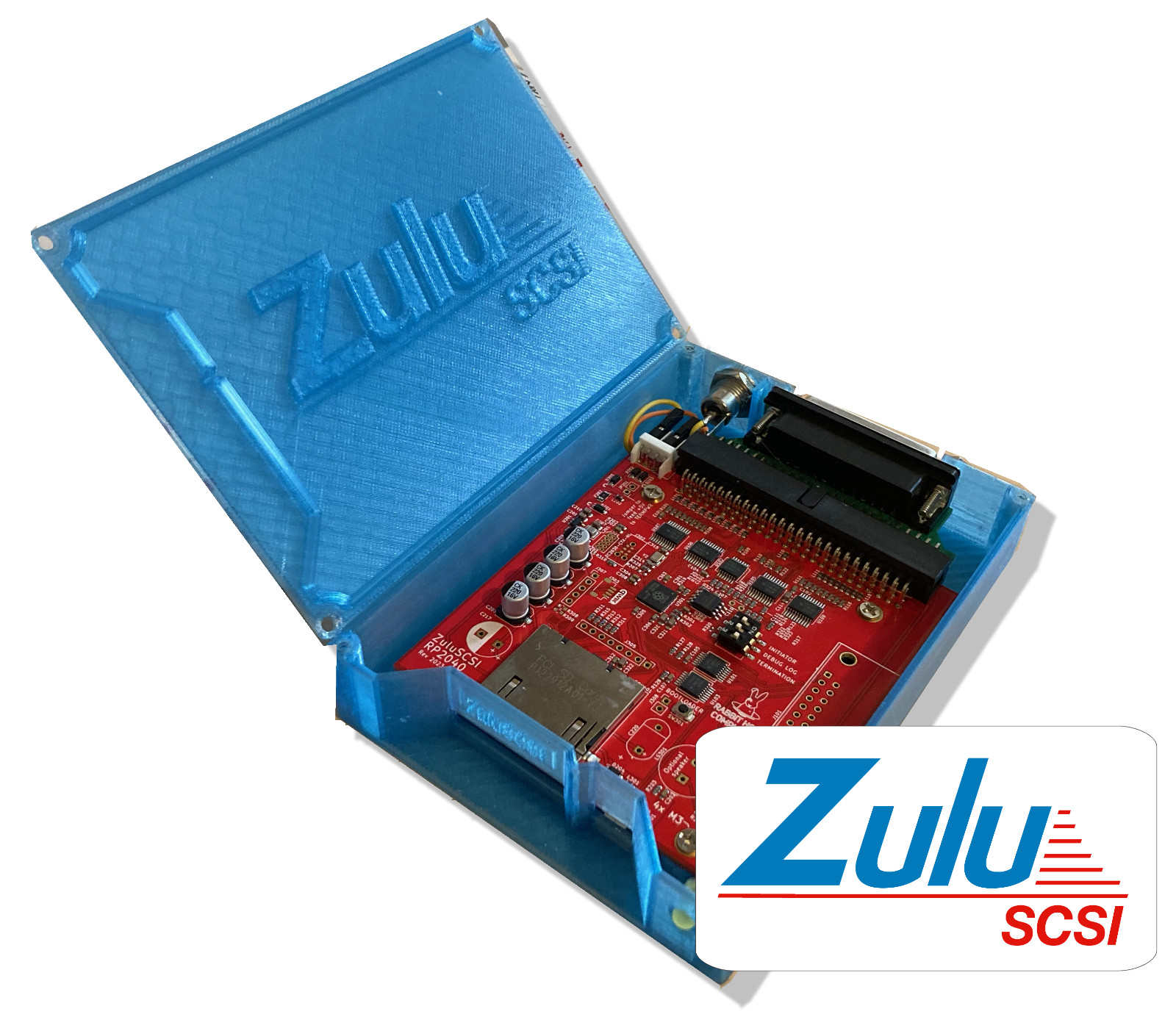 External ZuluSCSI Blaster - RP2350B Fully Set up Plug-n-Play
