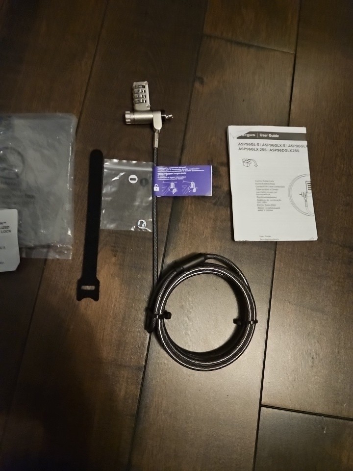 Targus Gen 2.0 Defcon Ultimate Serialized Combo Cable Lock ASP96GLX-S