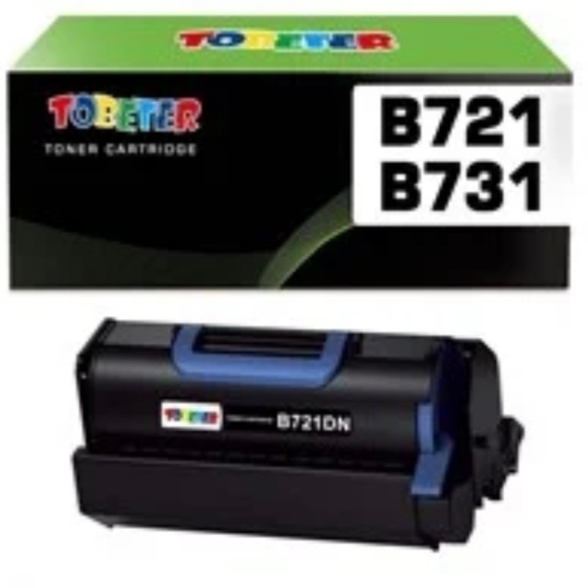 ToBeter B721 B731 Toner Cartridge Replacement For Okidata Oki B721 B731 NEW