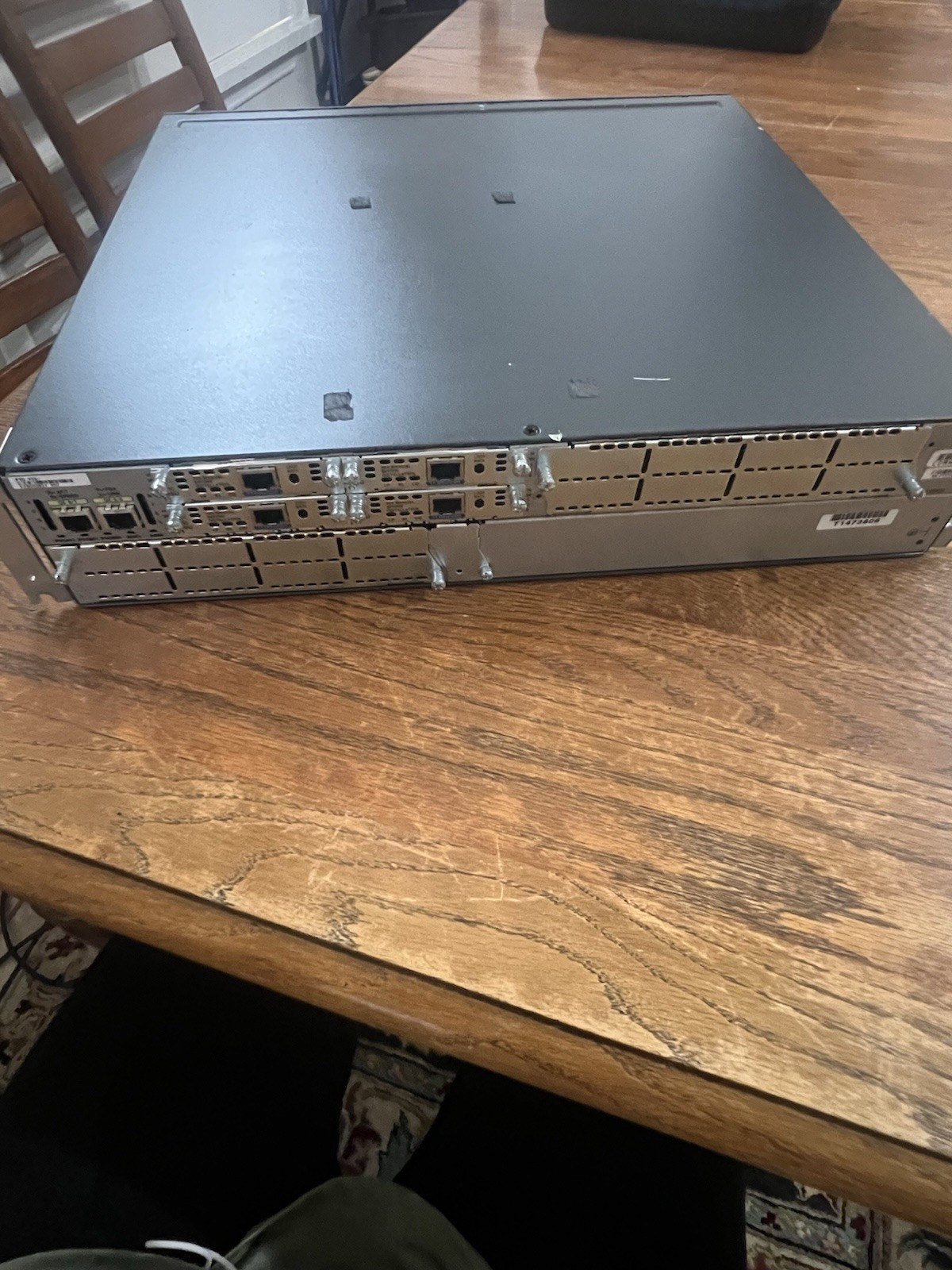 CISCO 2821 Integrated Services Router With Power Cord 