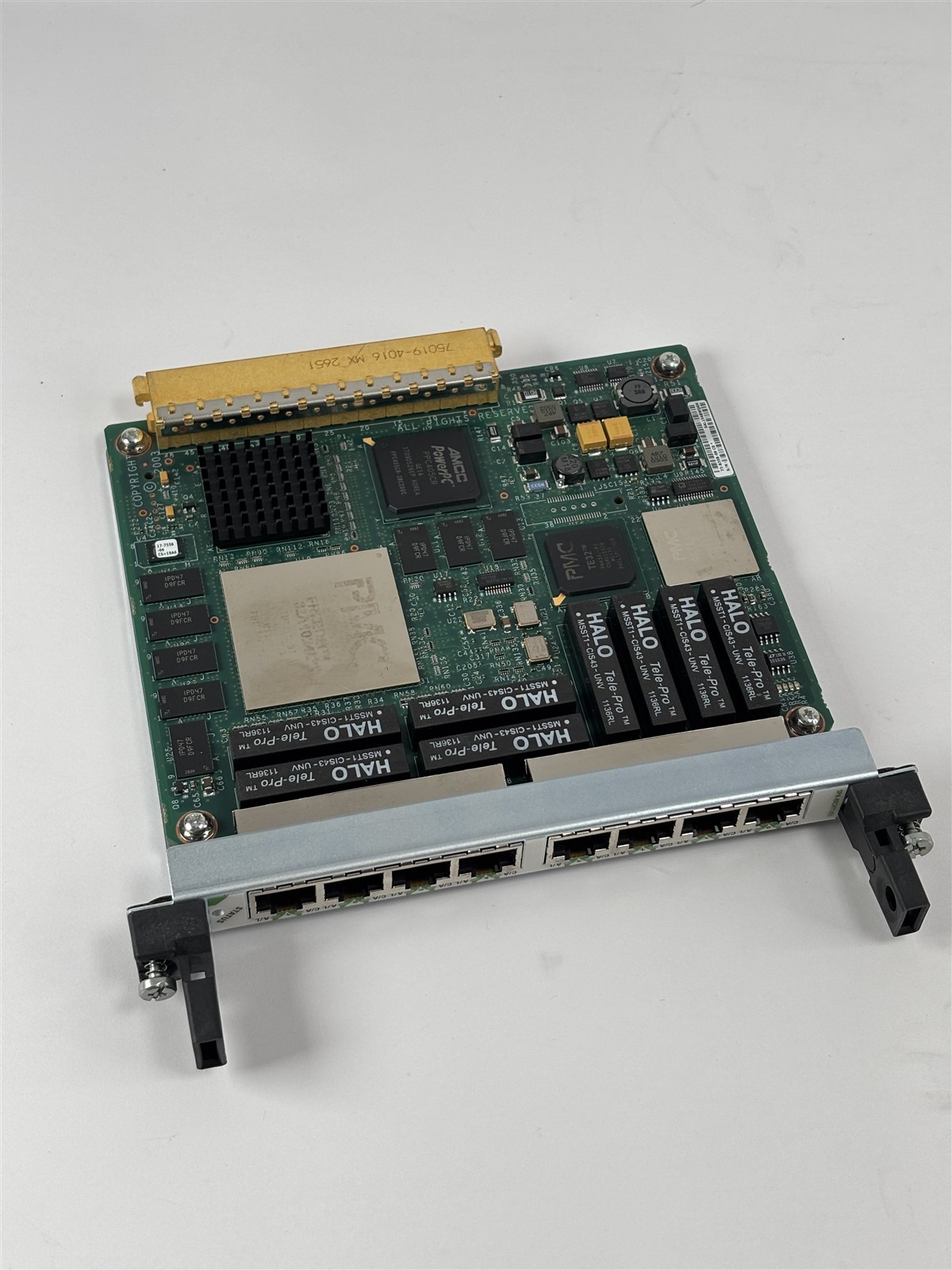 Cisco SPA-8XCHT1/E1 8-Port Channelized T1/E1 Shared Port Adapter Tested