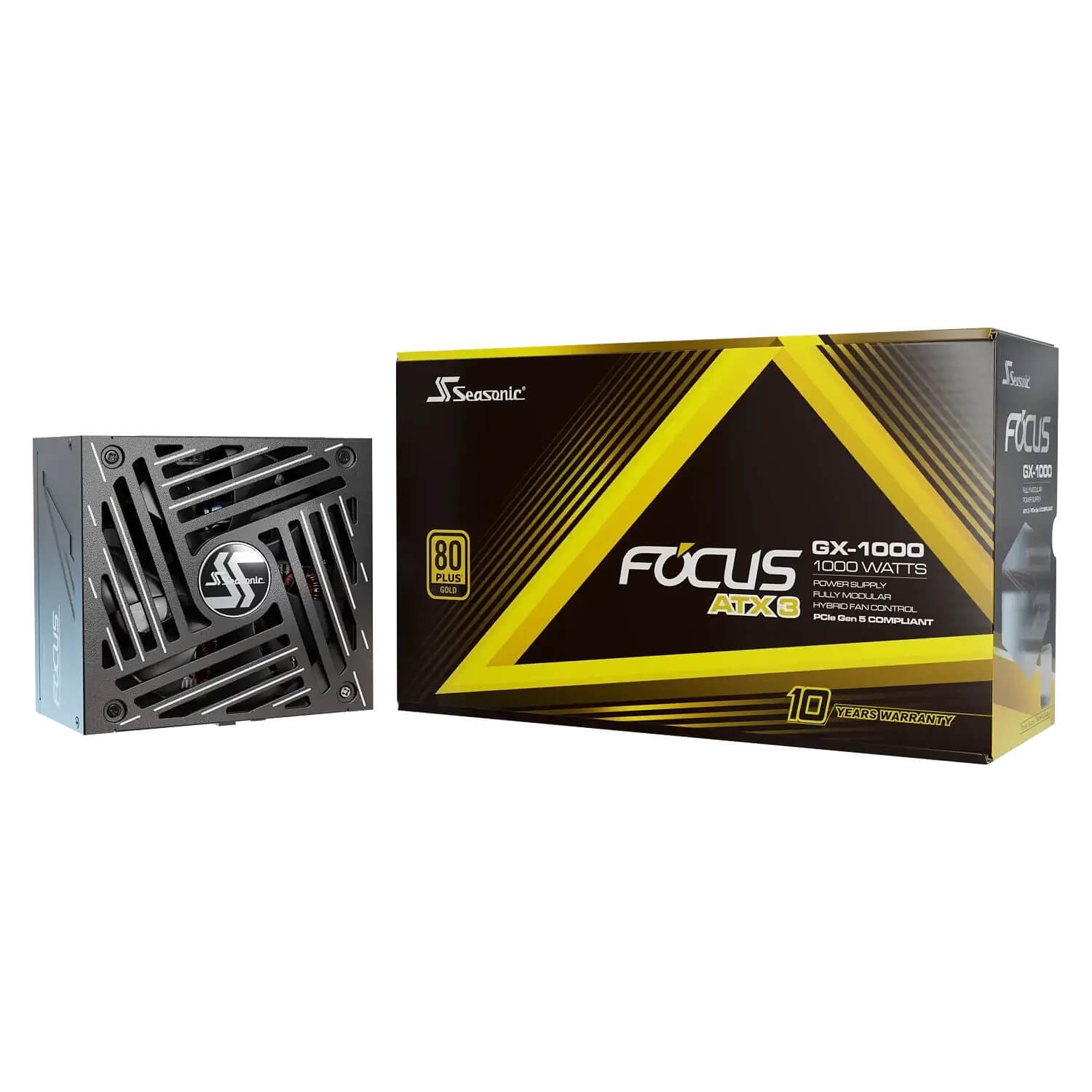 Seasonic Focus (V4) GX-1000 1000W ATX 3.1 80+ Gold PSU SRP-FGX102-A5A32SF