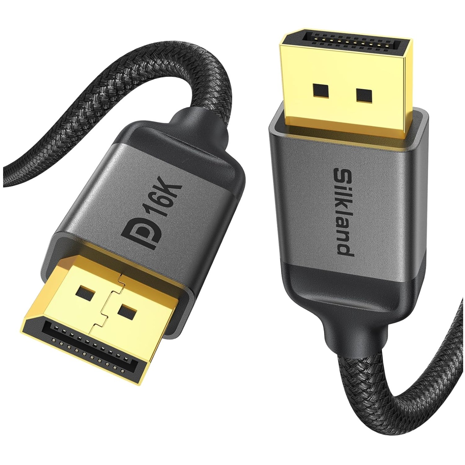 16K DisplayPort 2.1 Cable 20FT | 8K@120Hz 4K@240Hz 2K@360Hz