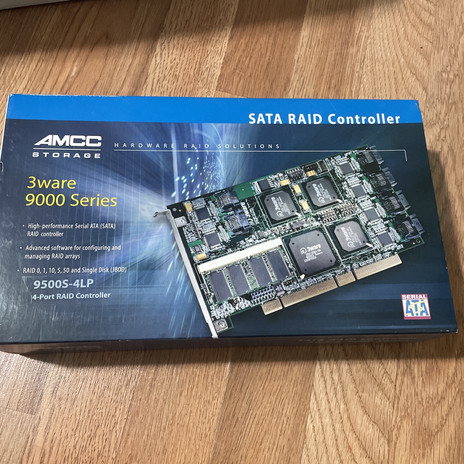 3ware 9500S-4LP 64-bit/66MHz PCI2.2 SATA Raid Controller Card