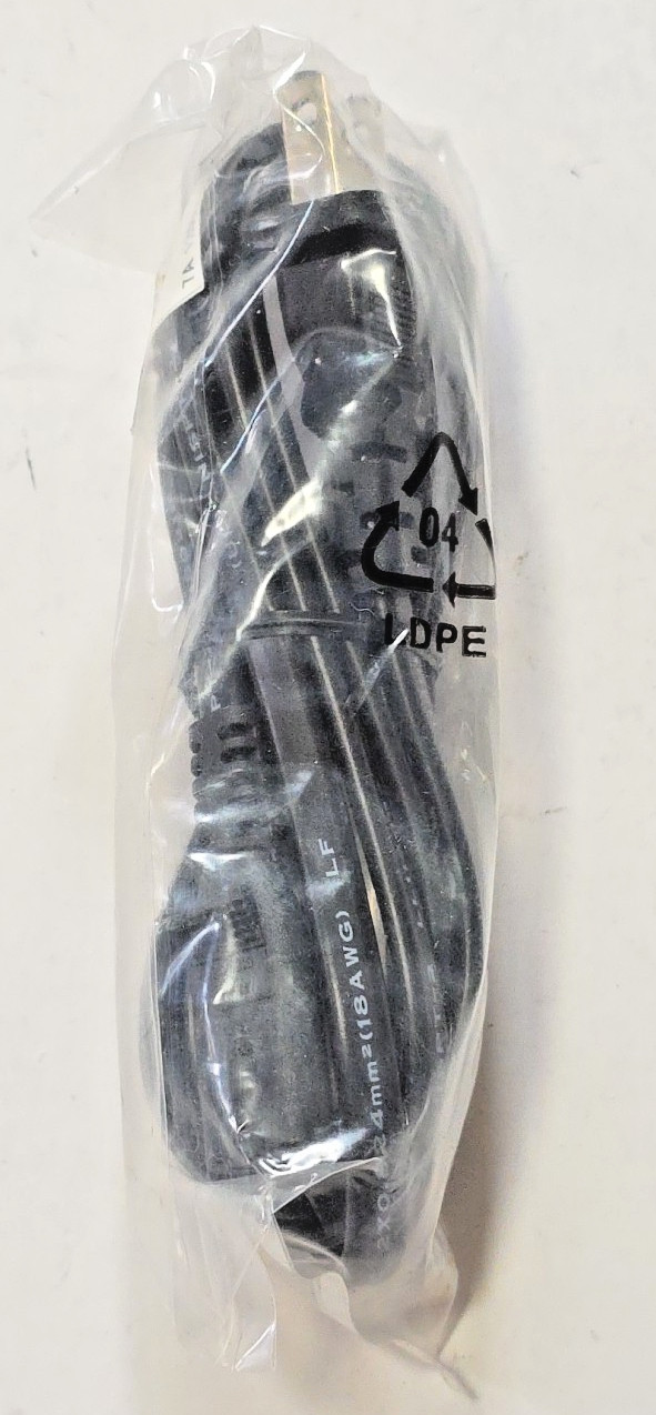 NEW US 6' 2 Prong Volex SZC7S 7A 125V Power Cord Cables - TV, PS5, Xbox, Printer