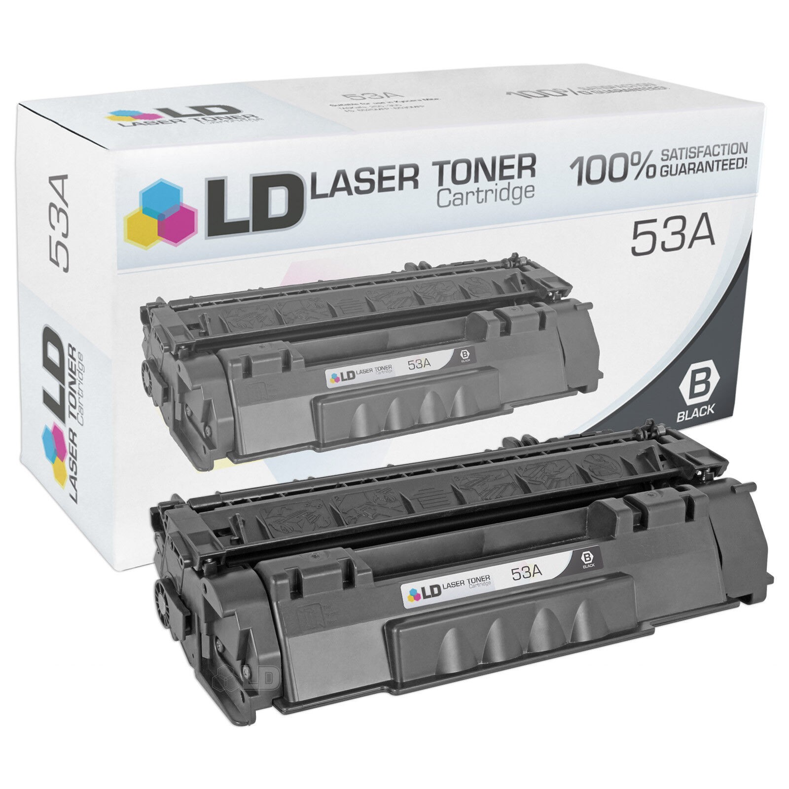 LD Q7553A 53A Black Laser Toner Cartridge for HP LaserJet M2727nf P2015d P2015dn