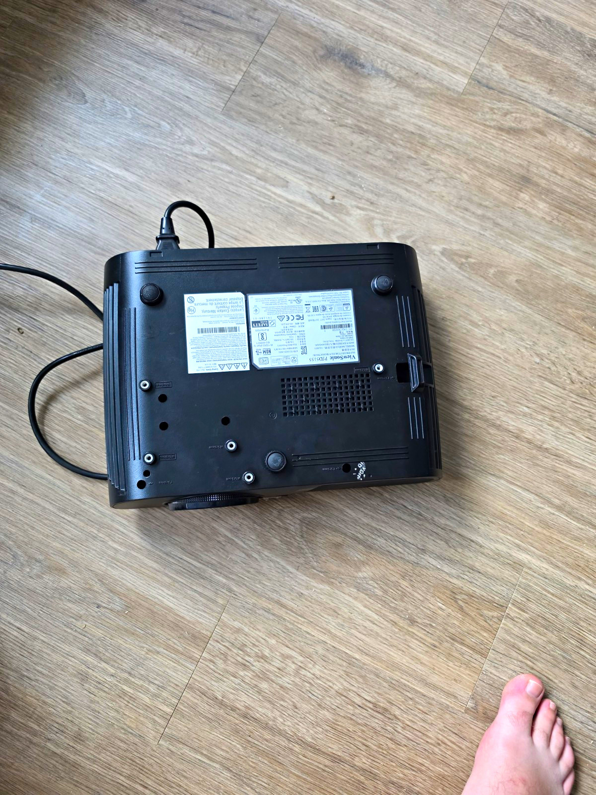 ViewSonic PJD5155 DLP Projector 3300 ANSI 3D Ready HDMI VGA Black low Lamp Hours