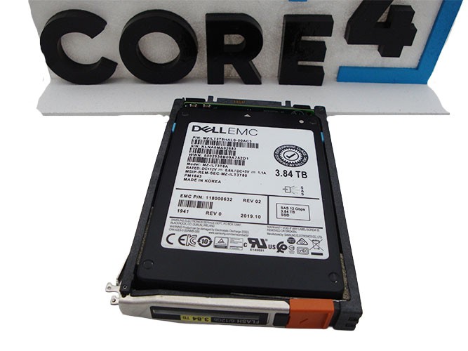EMC 005053379 3.84TB SAS SSD 2.5IN 12G EMC Data Domain