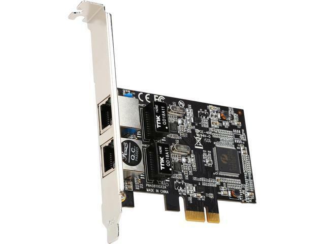 RNG-407-Dualv2 - PCI-Express Dual Port RJ45 Gigabit Ethernet Network Adapter