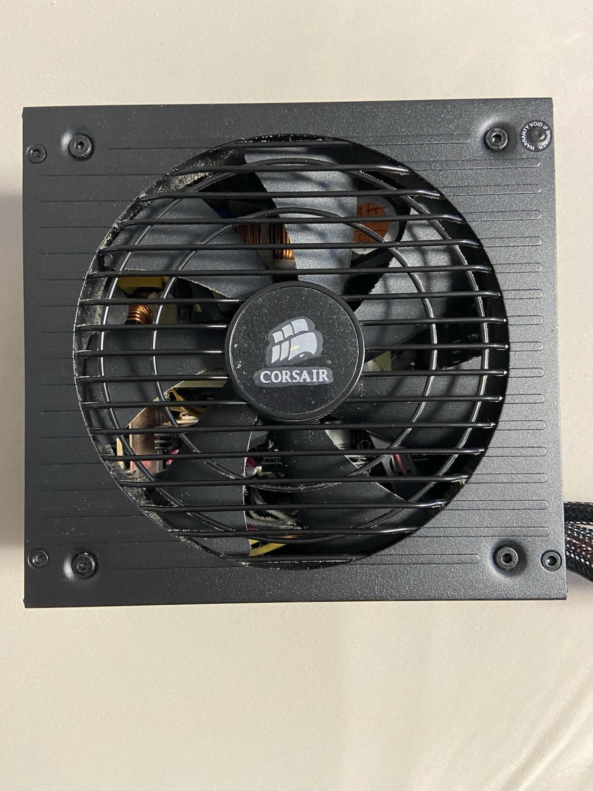 Corsair HX650 650W Power Supply - 80+ Gold Semi-Modular PSU (Tested & Working)
