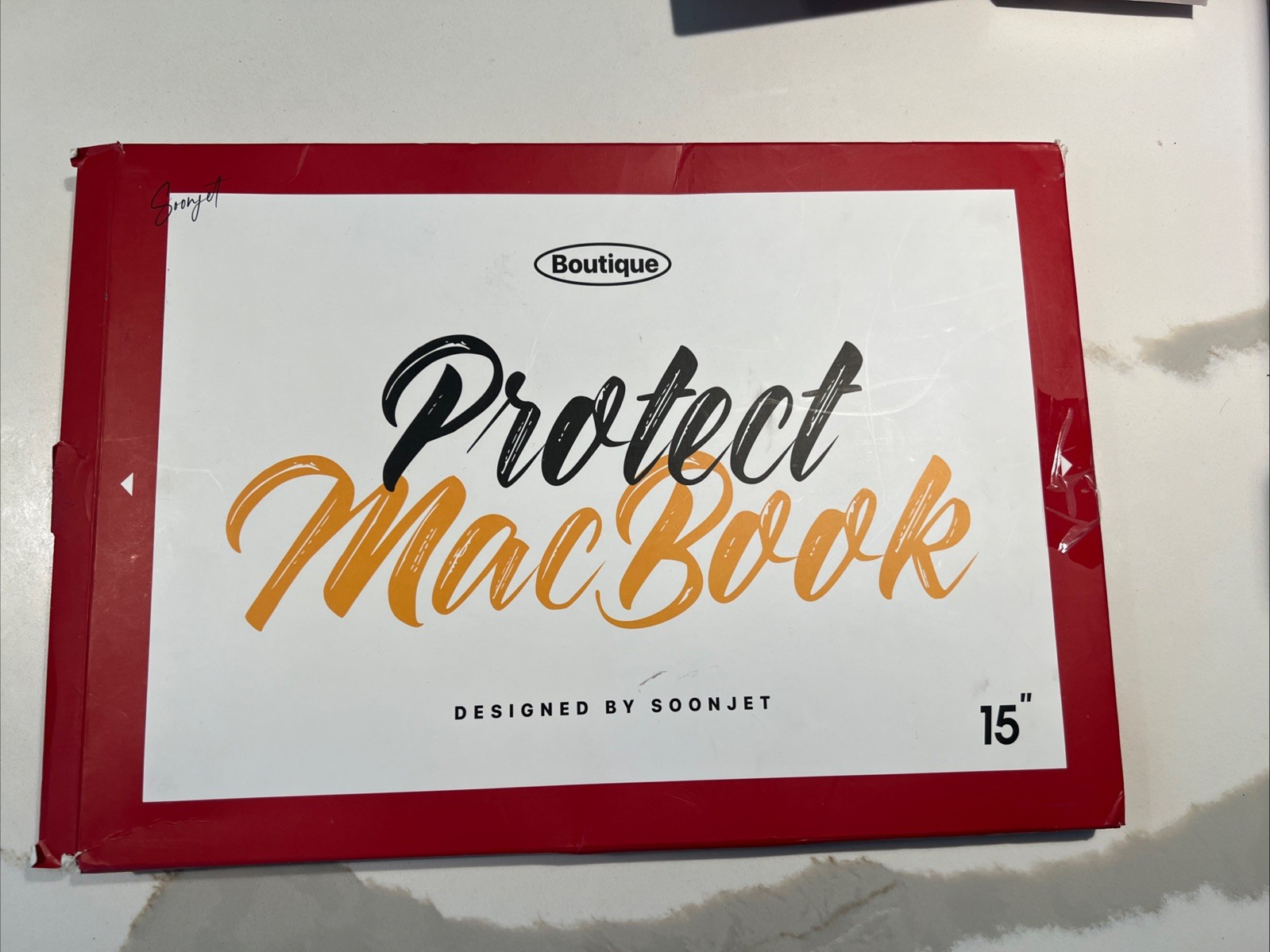 Soonjet Compatible for MacBook Air 15 inch Case M4 2025 2024 2023 New Open Box