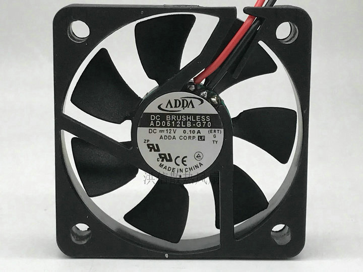 ADDA 5010 AD0512LB-G70 DC12V 0.10A 5CM cooling fan