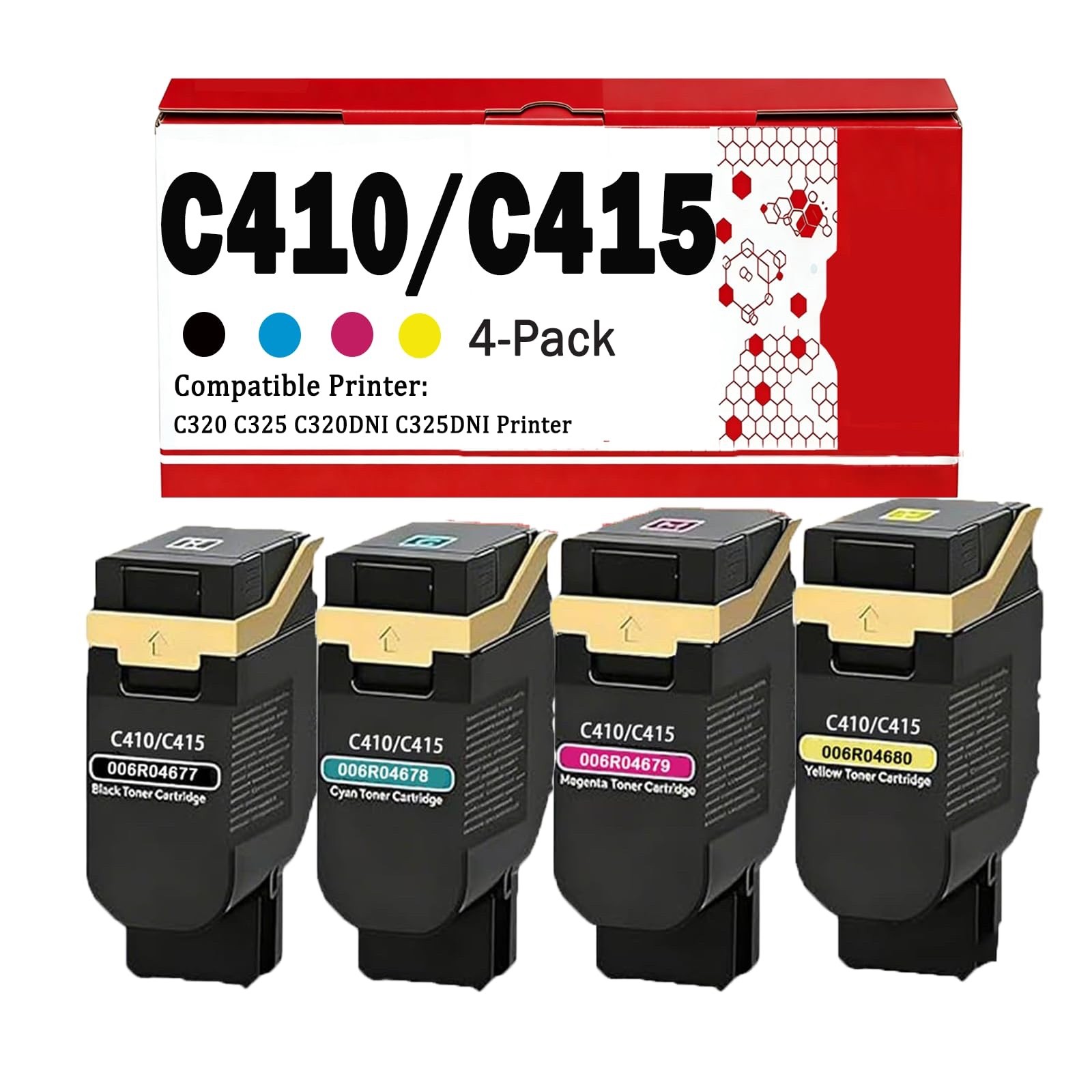 C410 C415 Toner Cartridge for Xerox VersaLink C410 C410DN C415 C415DN Printer
