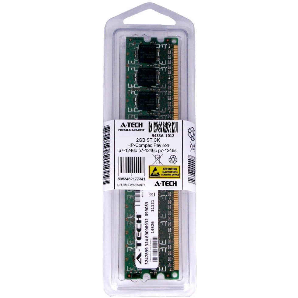 2GB DIMM HP Compaq Pavilion p7-1246c p7-1246s p7-1247c p7-1251 Ram Memory