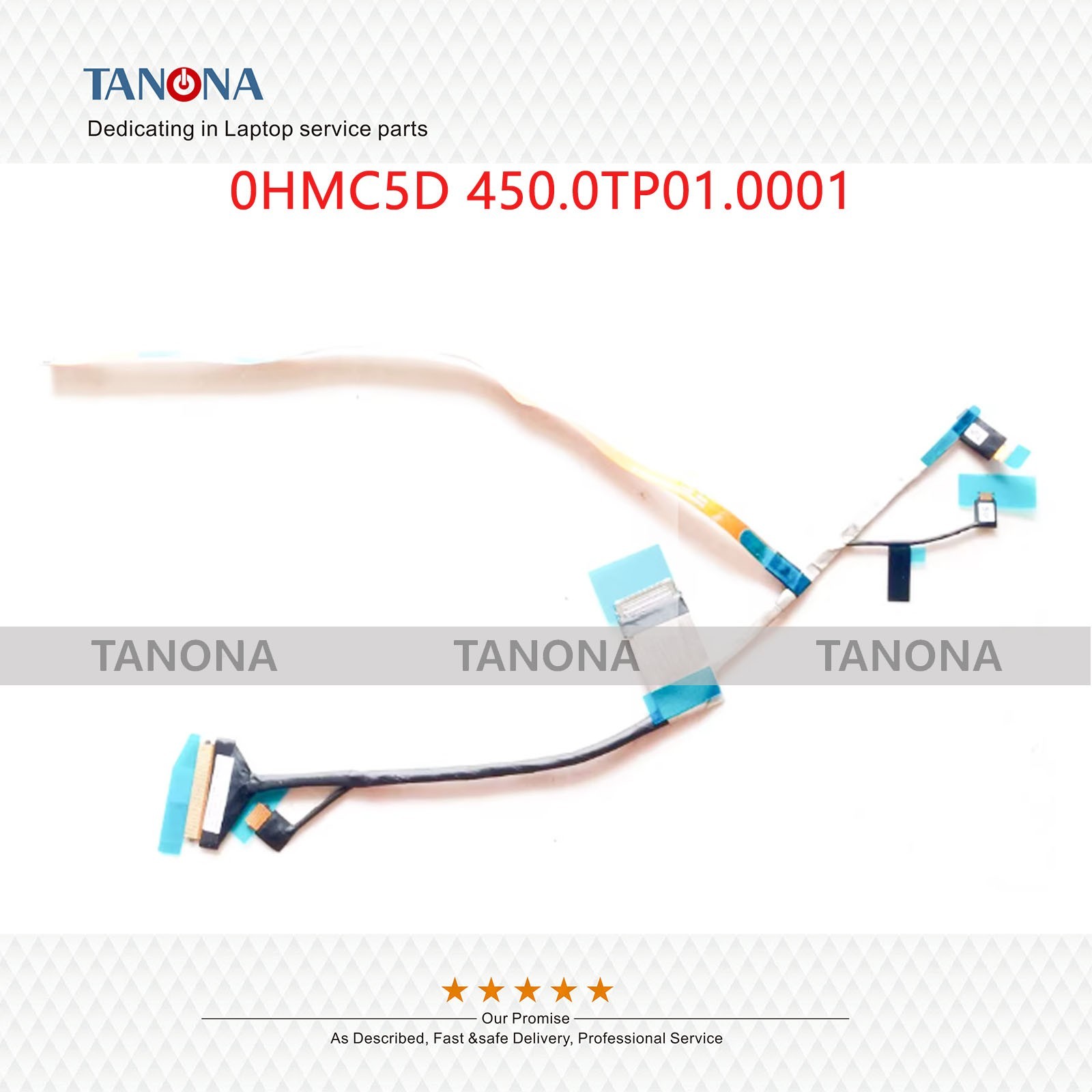 New 0HMC5D HMC5D For DELL Inspiron 5640 7640 2-in-1 LCD LVDS EDP Cable Wire Line