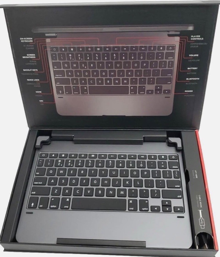 Brydge Wireless Keyboard and Magnetic Cover 11.0 Pro