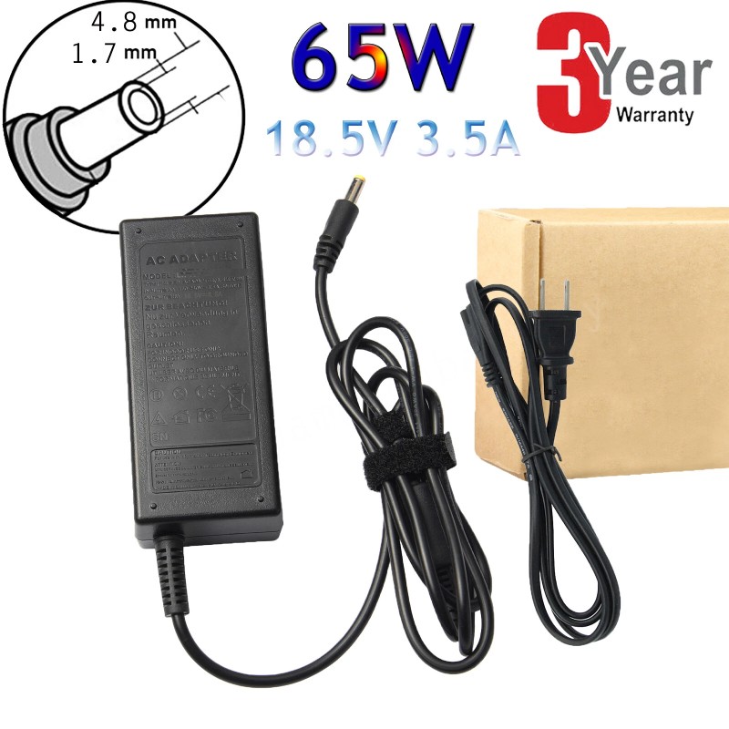 AC Adapter For Compaq 515 610 Laptop Battery Charger Power Supply Cord 65W