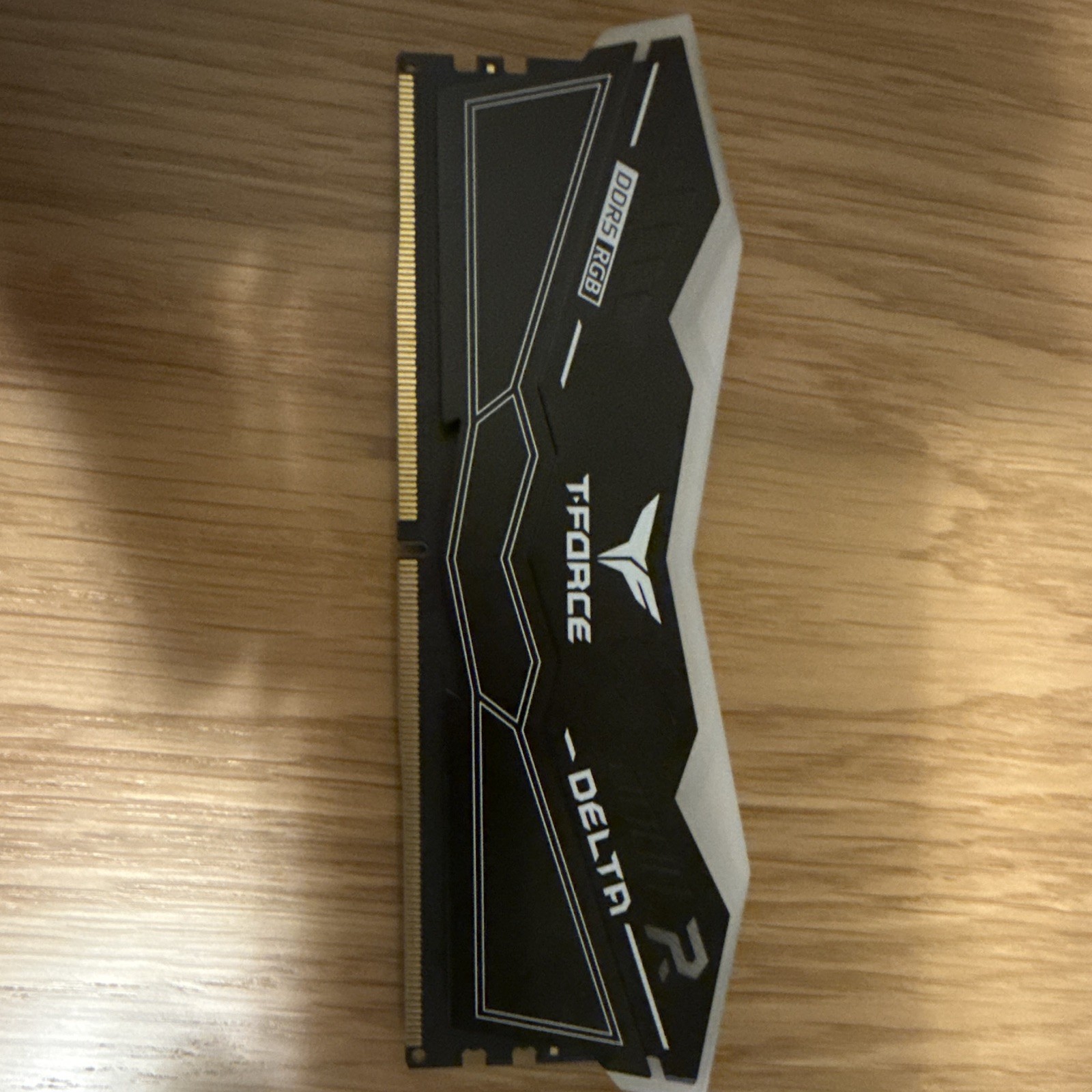 TEAMGROUP T-Force Delta RGB 16GB DDR5 6000MHz CL38 Desktop RAM Black