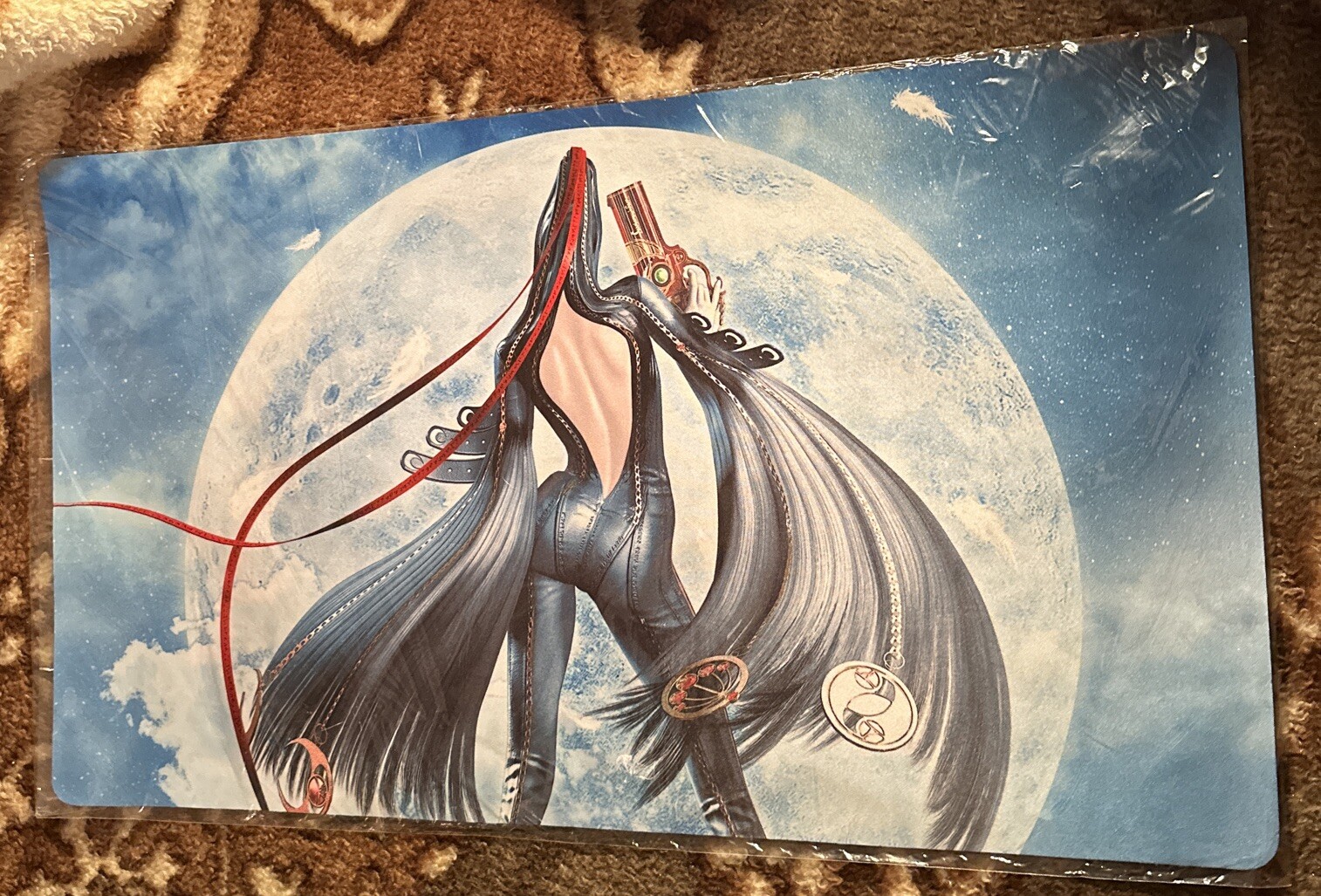 Bayonetta Gaming Desk Desktop Keyboard Mat Pad 24” x 14”