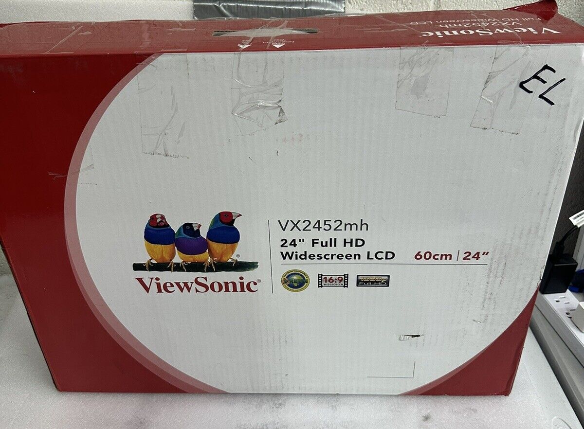 ViewSonic (VX2452MH) 24” Full HD Widescreen LCD Monitor - 1920x1080p - 60Hz