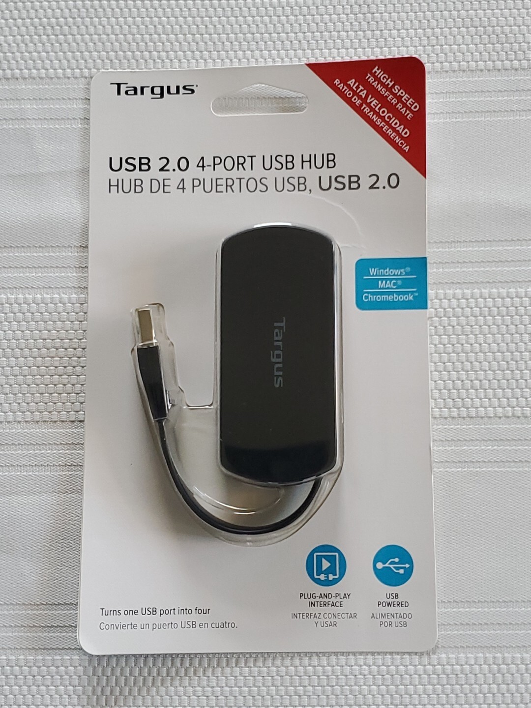 Targus 4-port Basic Hub ACH114US