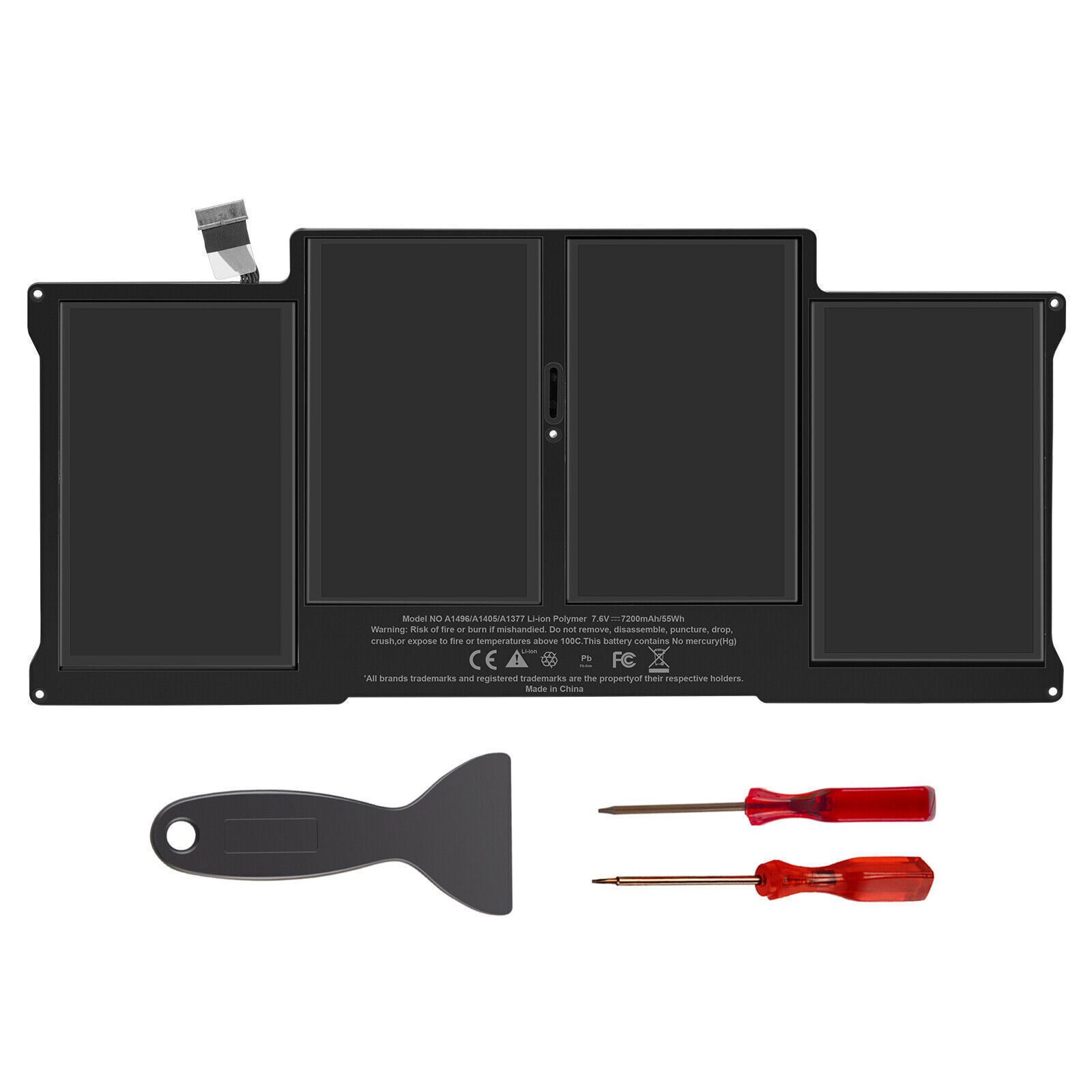 A1405 Battery/Charger for Apple Macbook Air 13" A1369 Mid 2011&A1466 2012 A1496