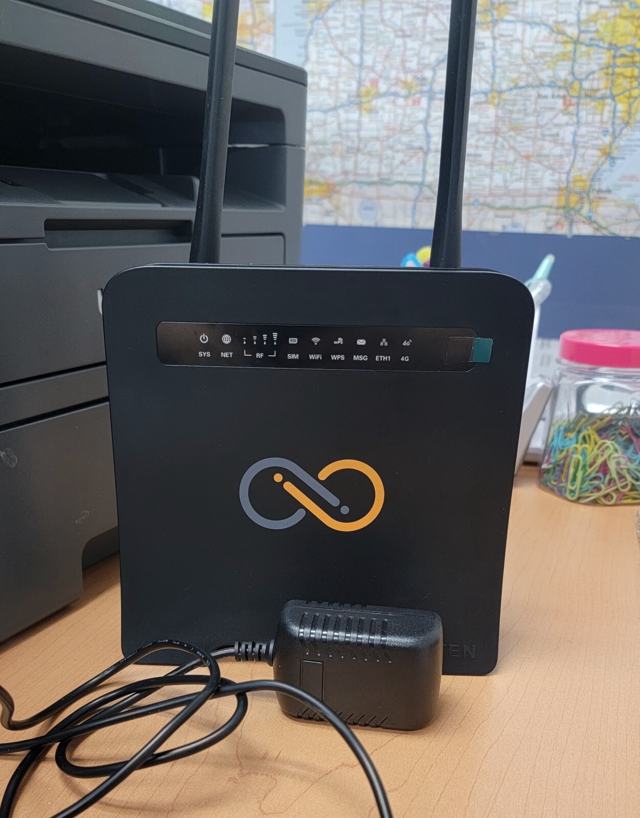 GTEN Infinite LTE Router Model R2 Tested Working.