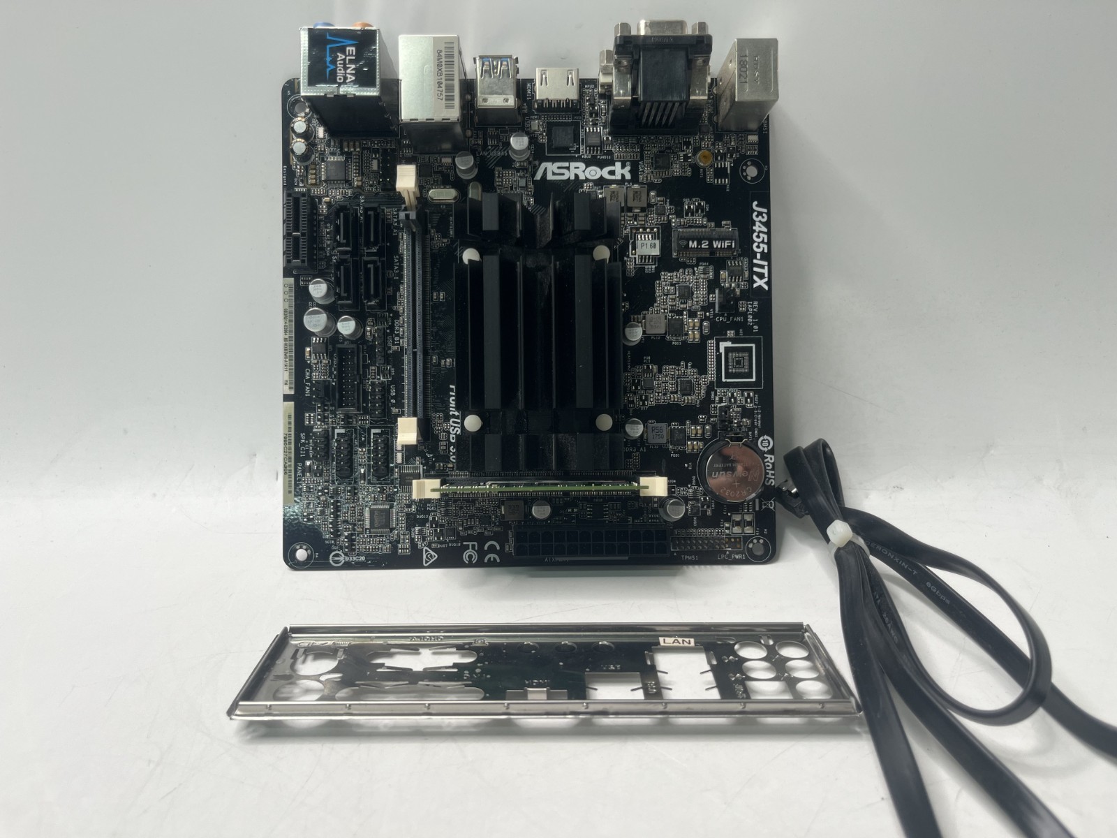 ASRock J3455-ITX Motherboard Intel Celeron J3455, 4GB RAM w/IO Shield