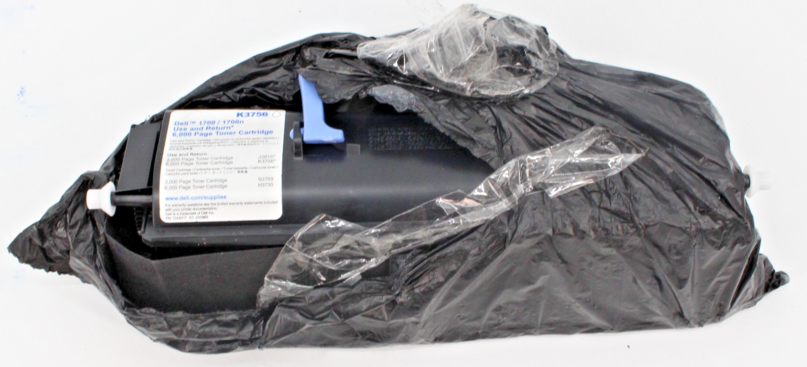 Dell K3756 High Capacity Black Toner 1700 1710 1700n 1710n OEM Genuine 6K Yield