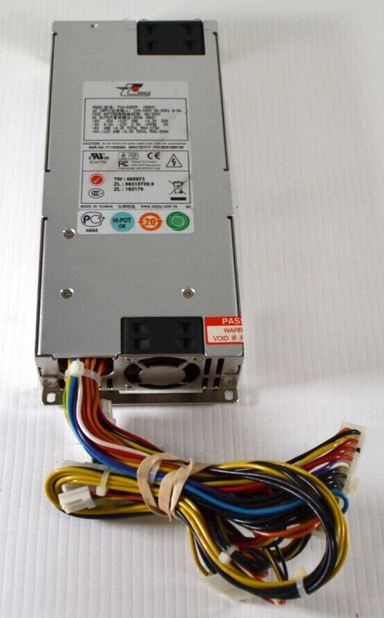 EMACS P1H-6350P 350W 24-Pin Power Supply 100-240V