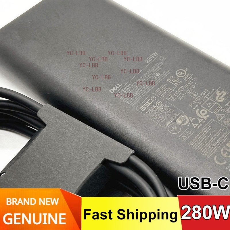 280w USB-C Dell Pro Max 18 Plus Laptop Charger HA280PM240 DA280PM240 LA280PM240