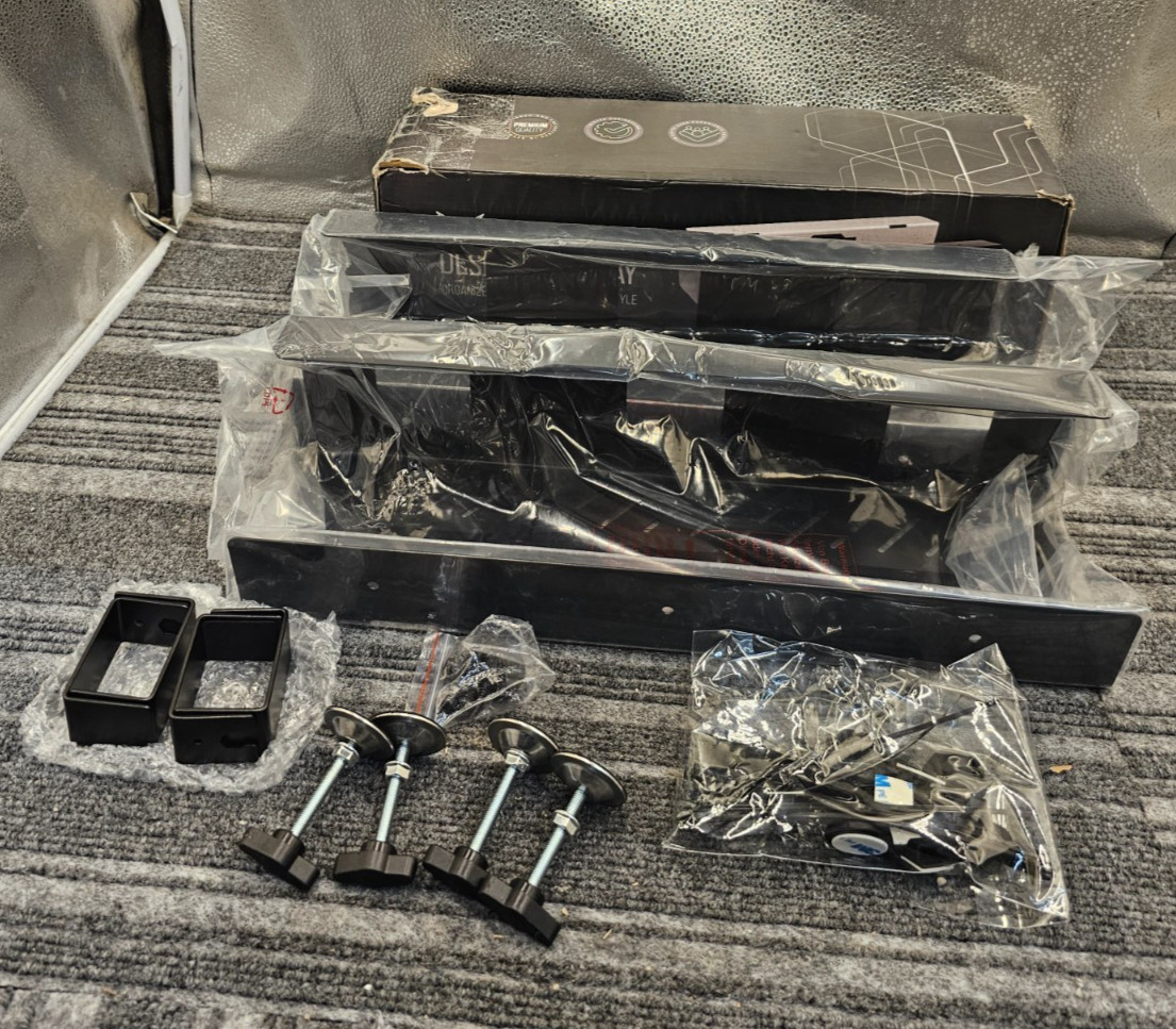 ULTIMATE SETUP 4260762220993 Under Desk Cable Management Tray No Drill 