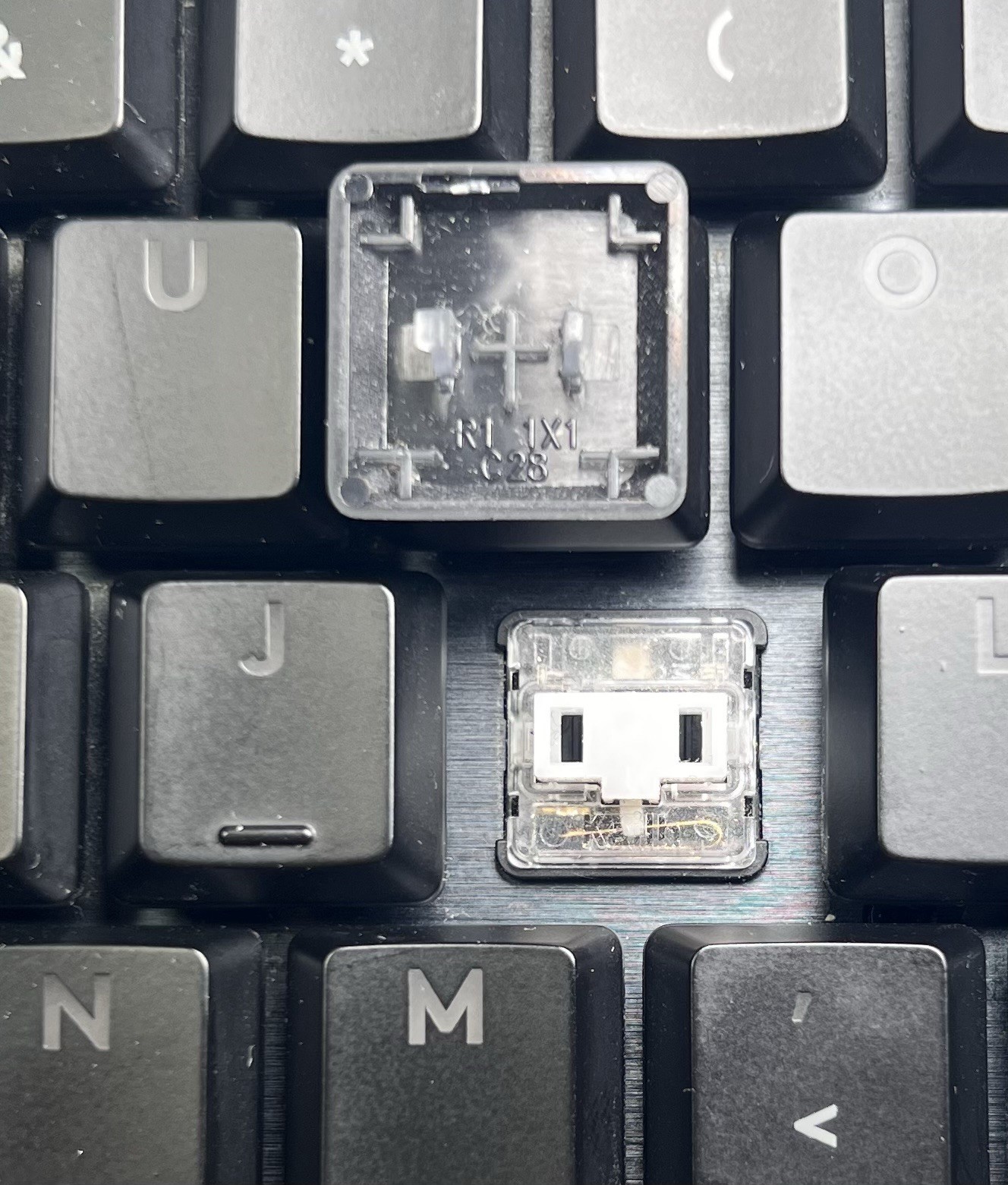Logitech G915 TKL (CLICKY) SINGLE KEYBOARD KEYCAPS REPLACEMENT KEYS (YR0076)