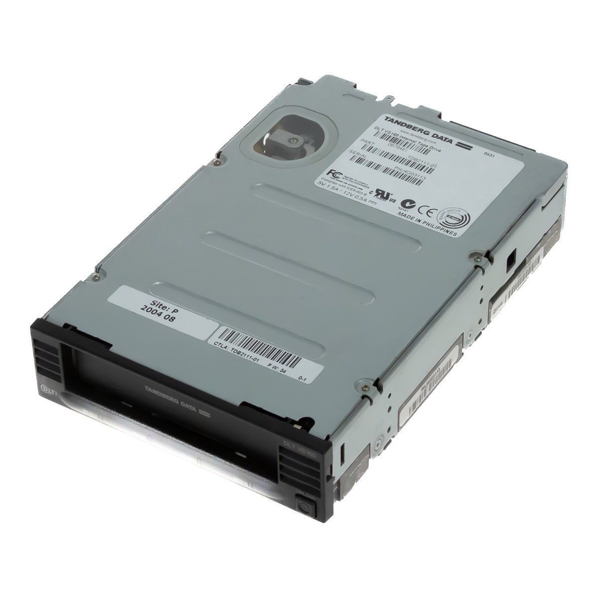 STREAMER TANDBERG DATA TDB2111-01 DLT VS160 80/160GB SCSI 5.25'' HH