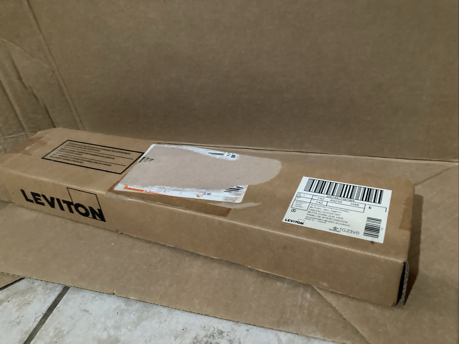 leviton 142-49255-h48 quickport patch panel